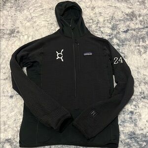 Patagonia Black Zip Up Sweater